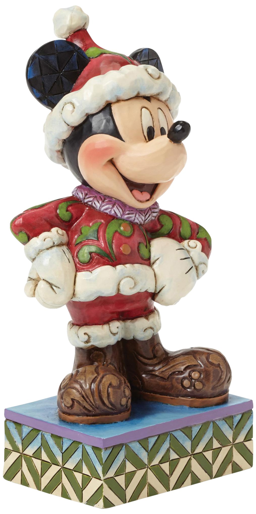Amazon.co.jp: Enesco Jim Shore ディズニー トラディション サンタ
